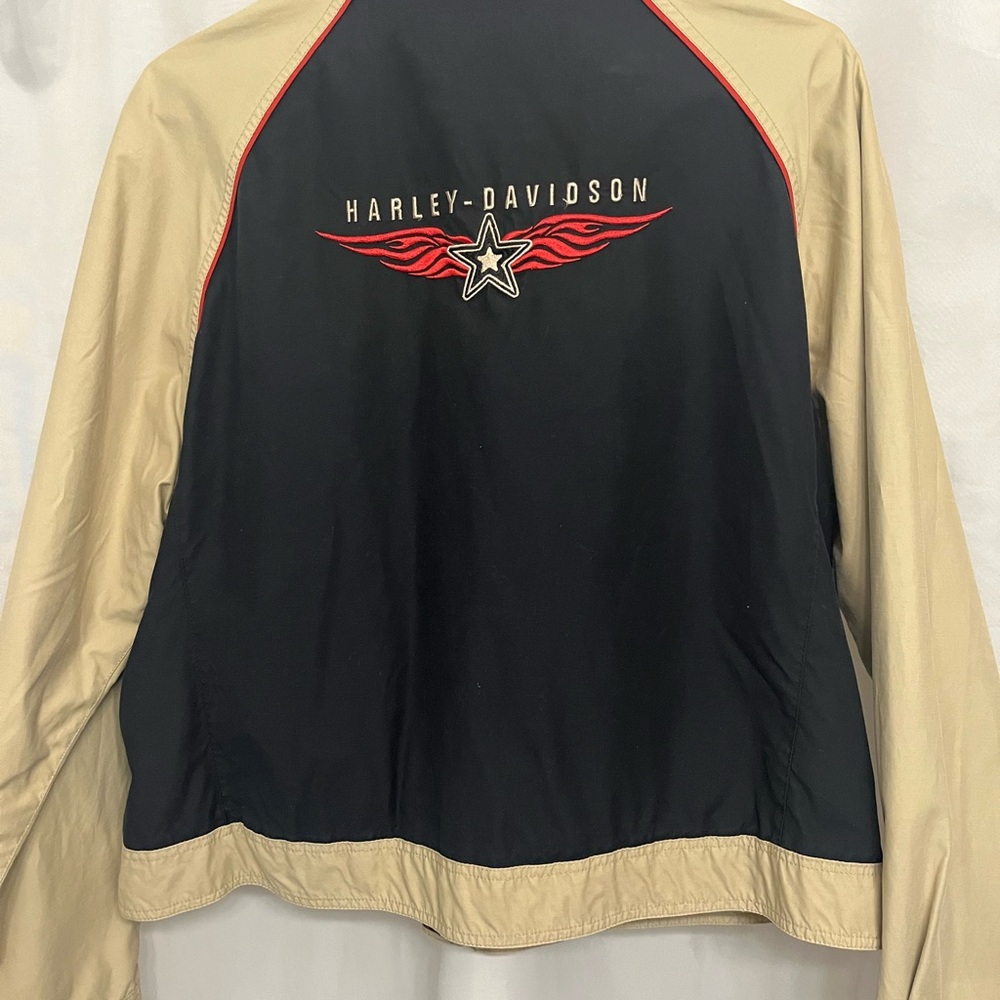 Harley Davidson Nylon/ Cotton Lined Jacket - Picture 2 of 12